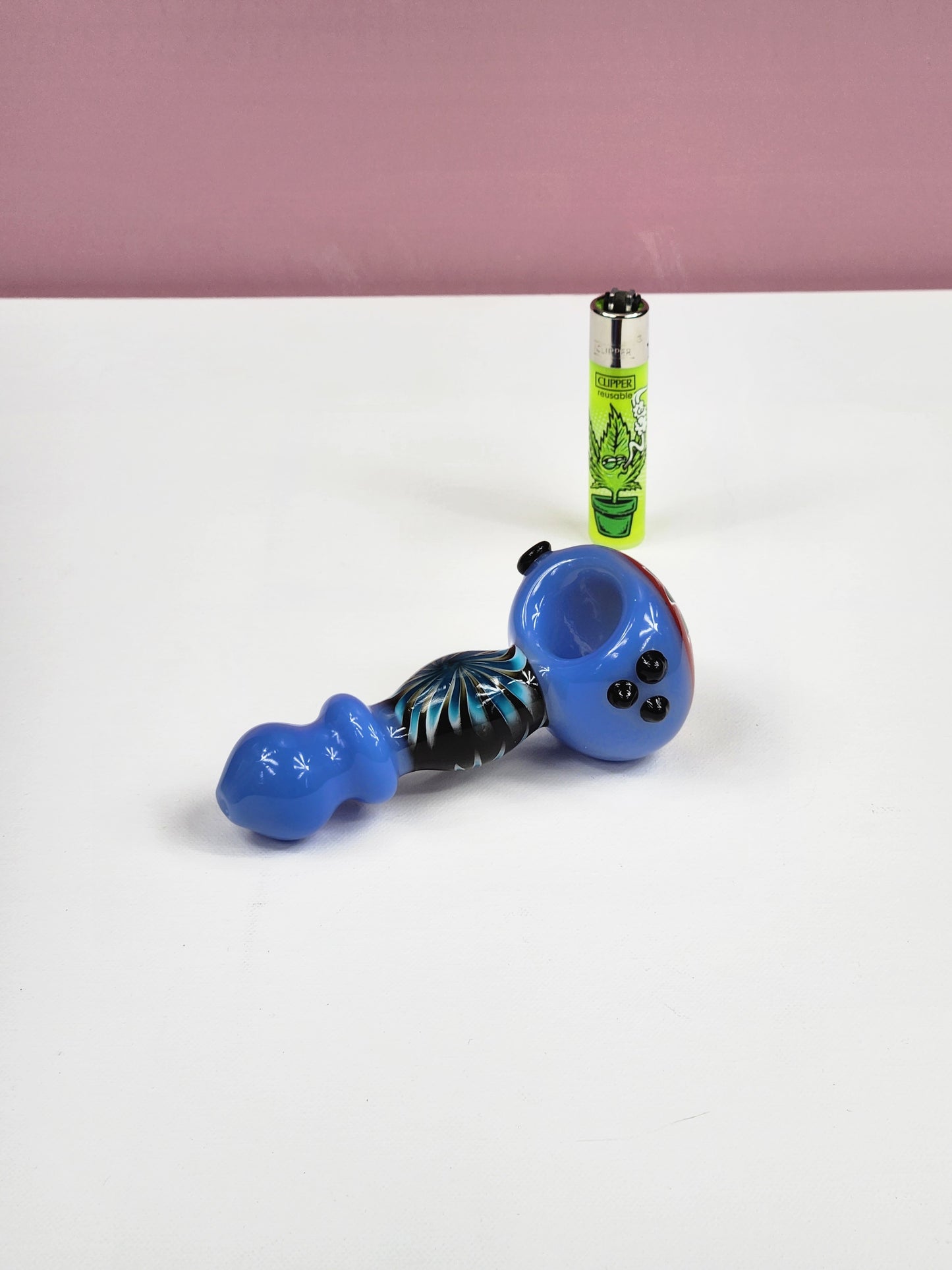 Color Bloom Glass Pipe