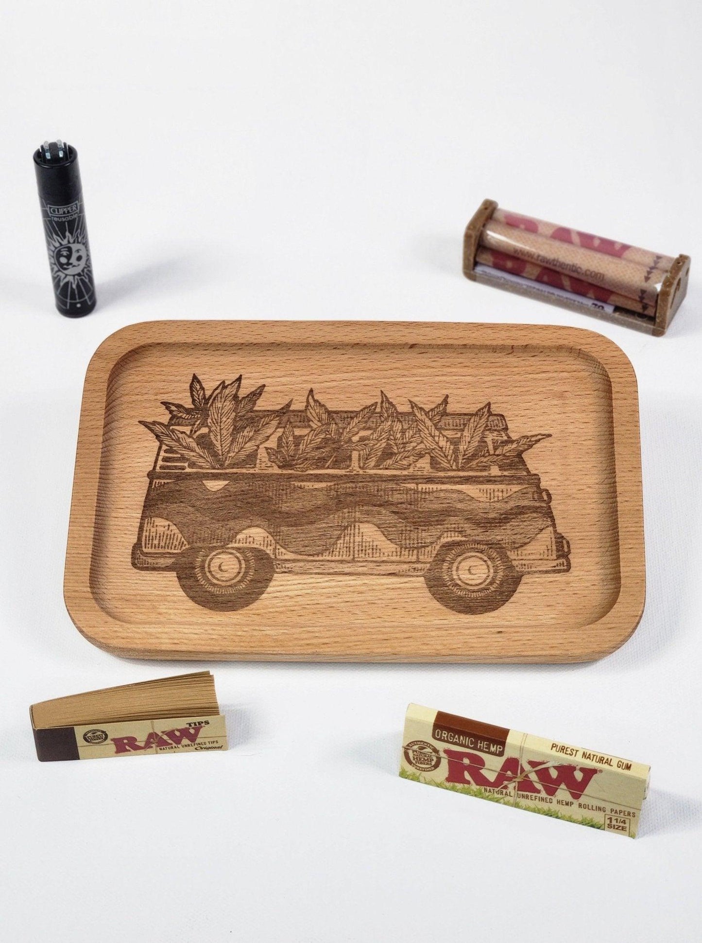 Cannabus Rolling Tray - The Bud Butler