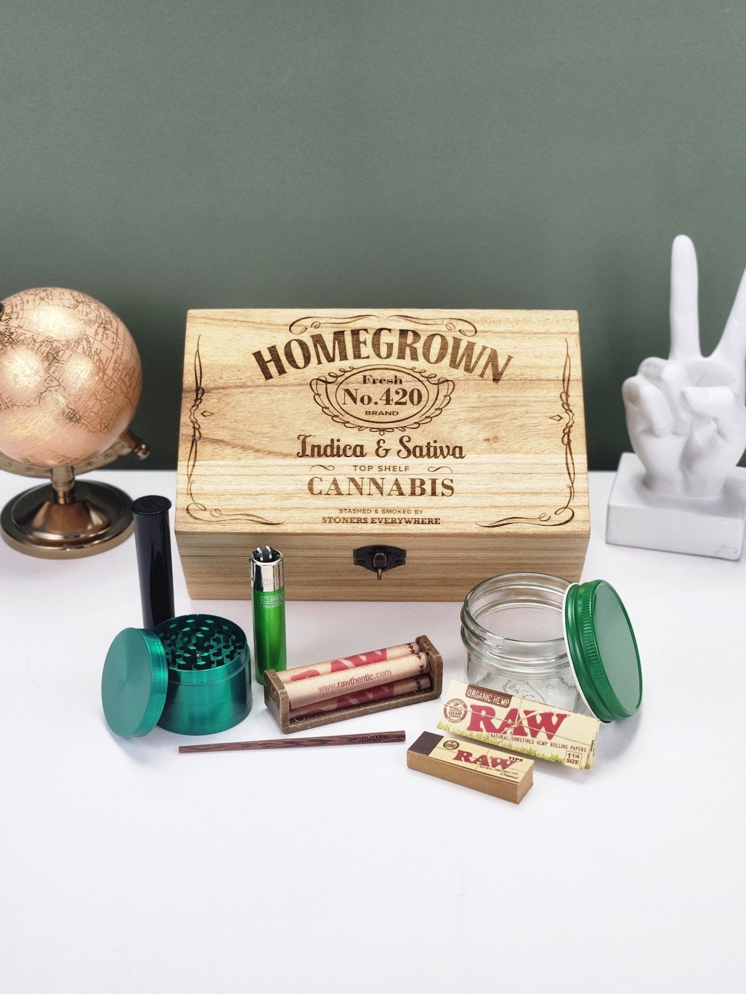 Homegrown Cannabis Stash Box - The Bud Butler