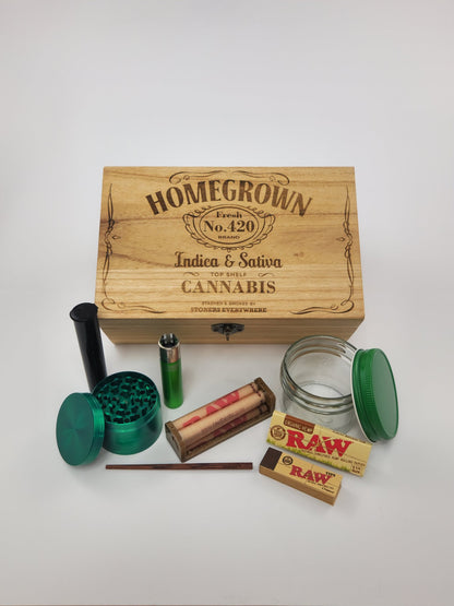 Homegrown Cannabis Stash Box - The Bud Butler