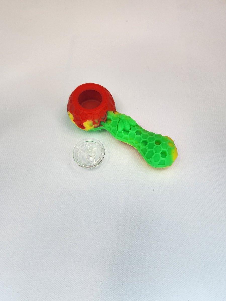 Honey Bee Silicone Pipe - The Bud Butler