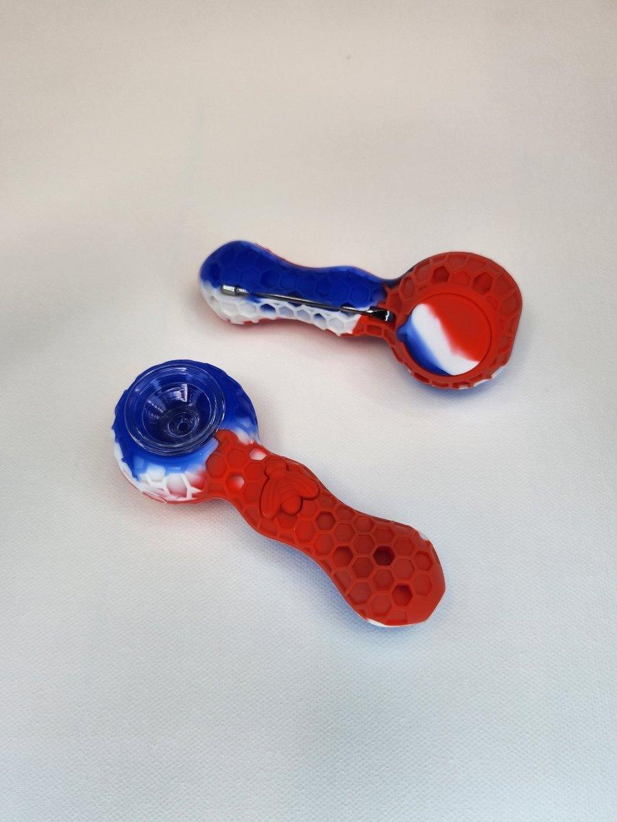 Honey Bee Silicone Pipe - The Bud Butler