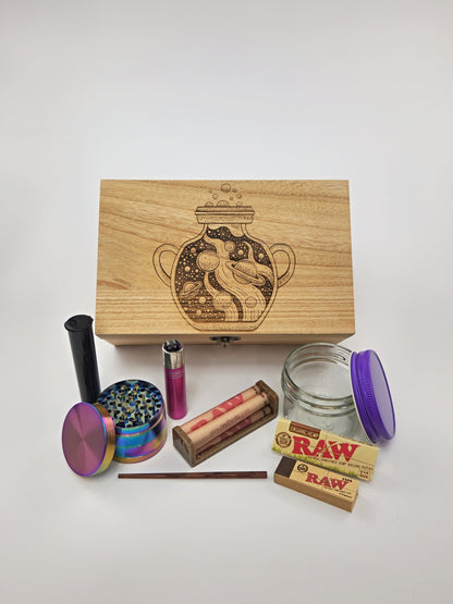 Space in a Vase Stash Box - The Bud Butler