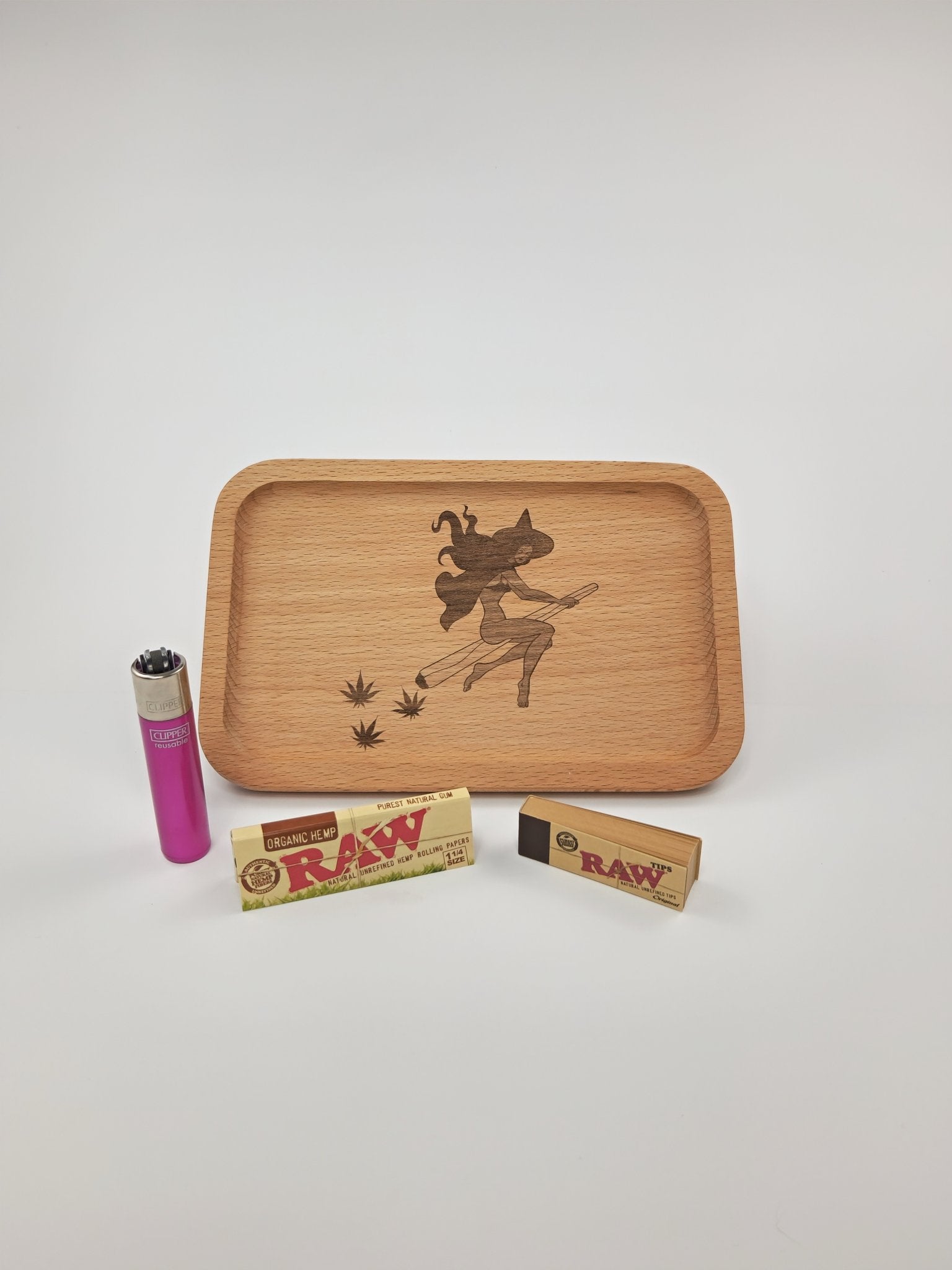 Weed Witch on Rolling Tray - The Bud Butler